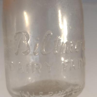 Biltmore Dairy Farms Half Pint Milk Bottle