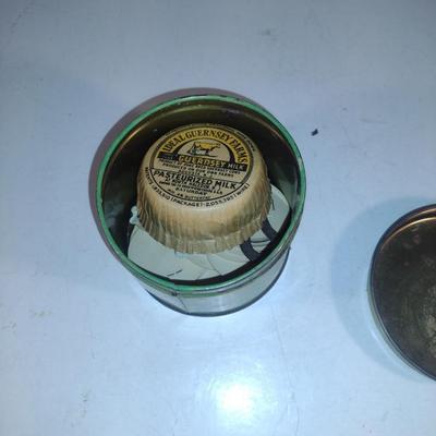 Collection of Milk Bottle Tops