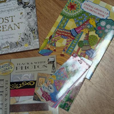 Assortment Of Word Finds & Coloring Books (O)