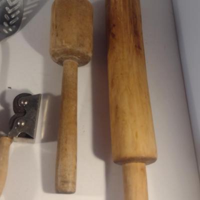 Collection of Vintage Kitchen Utensils