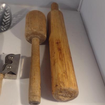 Collection of Vintage Kitchen Utensils