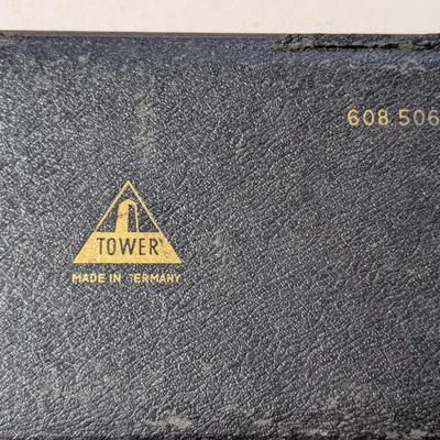 Vintage Sears Roebuck Drafting Set Compass West Germany Set Vintage Sears Roebuck Drafting Set Compass West Germany Set (O)