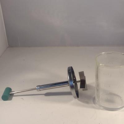 Vintage Food Chopper- Measuring Cup is 1 1/2 Cup Capacity