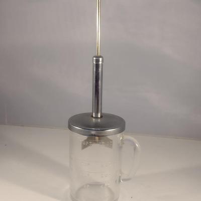 Vintage Food Chopper- Measuring Cup is 1 1/2 Cup Capacity