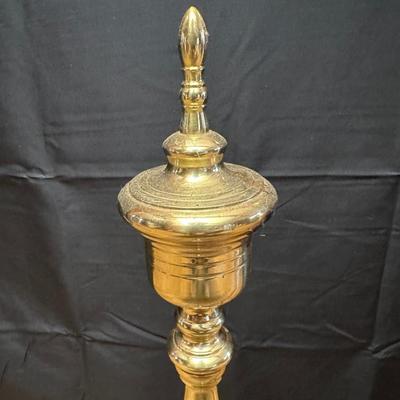 Two Vintage Fireplace Andirons