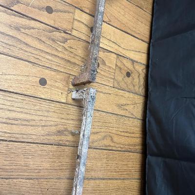 Two Vintage Fireplace Andirons