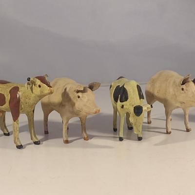 Collection of Farm Animal Figurines