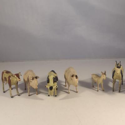 Collection of Farm Animal Figurines