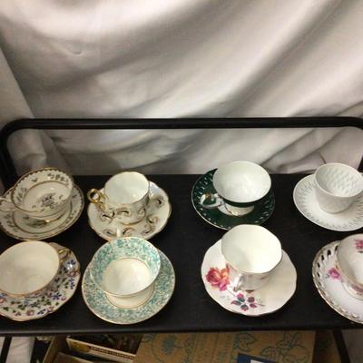 Cup and Saucer Lot