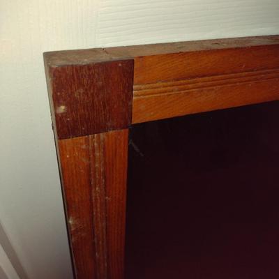 Wood Framed Wall Mirror