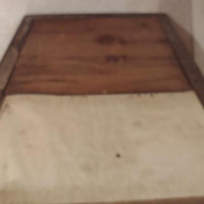 Vintage Wooden Frame with Property/Subdivision Map