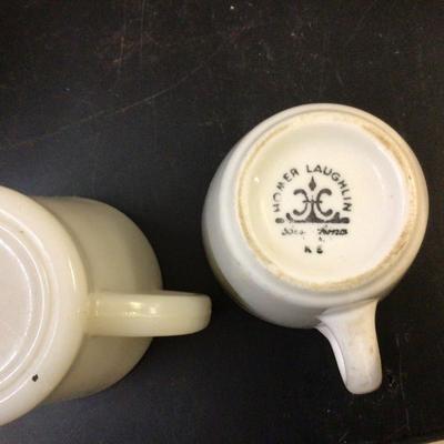 Coffee Mug and Pottery Tea Pot