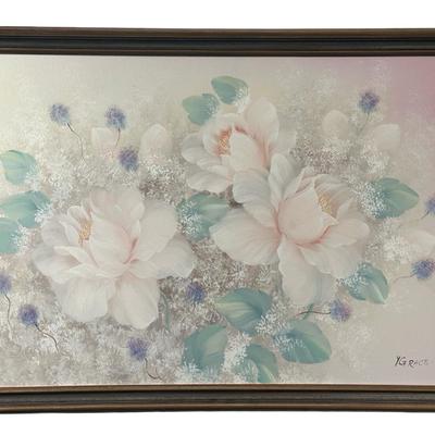 Signed and Framed Original Oil Painting on Canvas