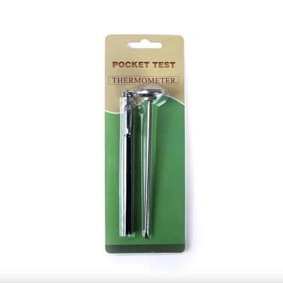 Pocket Test Thermometer Stainless Steel BBQ Food Cooking Meat Coffee Milk Probe