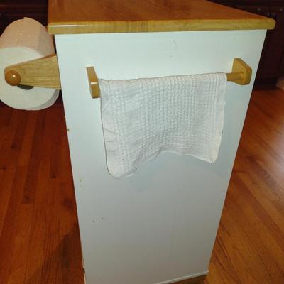 Small Kitchen Island- Approx 16 1/4" Square, 34 1/4" Tall
