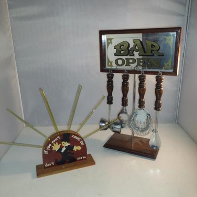 Vintage Bar Ware and Utensils