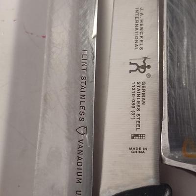 Collection of Cutlery with Storage Block- Assorted Makers
