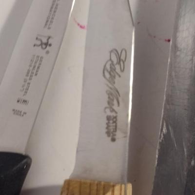 Collection of Cutlery with Storage Block- Assorted Makers