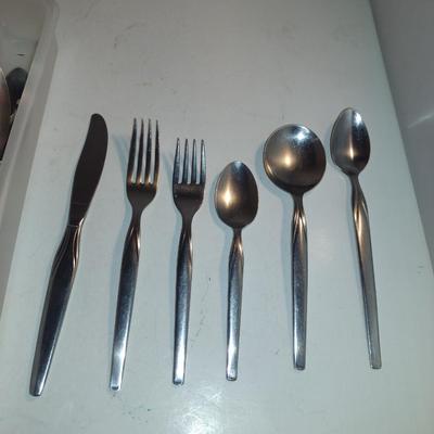 Old Company Stainless Flatware- Approx 44 Pieces