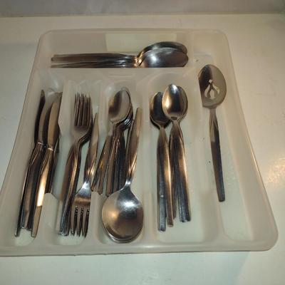 Old Company Stainless Flatware- Approx 44 Pieces