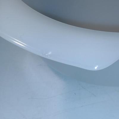 Anchor Hocking Blue Cornflower White Glass Casserole Dishes