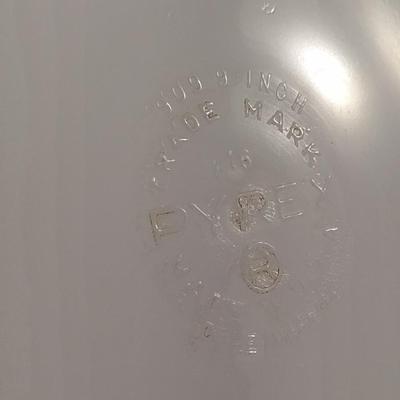 Vintage Red Pyrex Pie Dish- 9 Inch