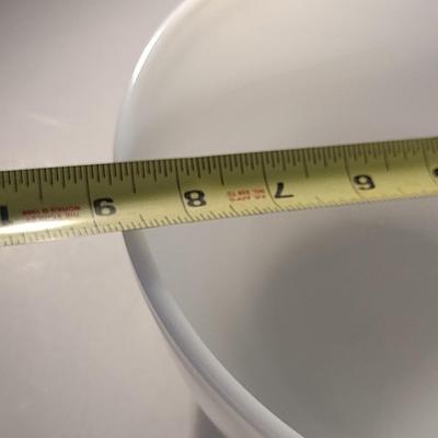 Pair of Milk Glass Mixing Bowls- One is Fire King
