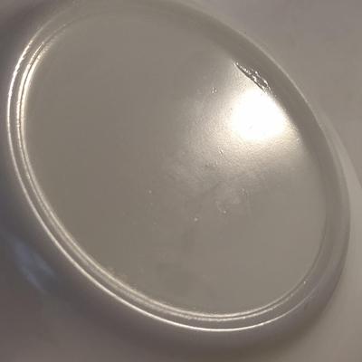 Pair of Milk Glass Mixing Bowls- One is Fire King