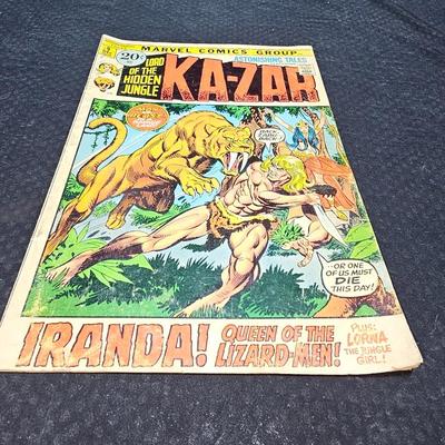 Vintage comic books -Sub-Mariner - Ka-Zar - Iron Man - Marvel's Greatest and others
