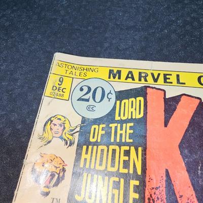 Vintage comic books -Sub-Mariner - Ka-Zar - Iron Man - Marvel's Greatest and others