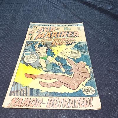 Vintage comic books -Sub-Mariner - Ka-Zar - Iron Man - Marvel's Greatest and others