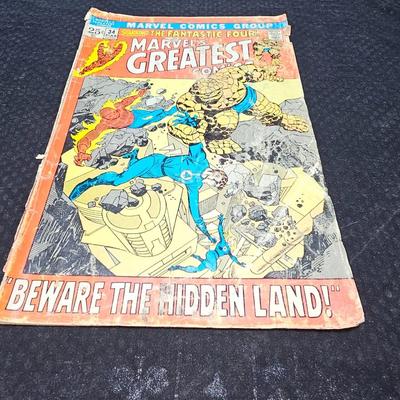Vintage comic books -Sub-Mariner - Ka-Zar - Iron Man - Marvel's Greatest and others