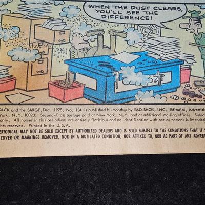 Vintage comic books - Mad - Sad Sack Sarge - Army and War Rock - Baby Snoots - Lost in Space
