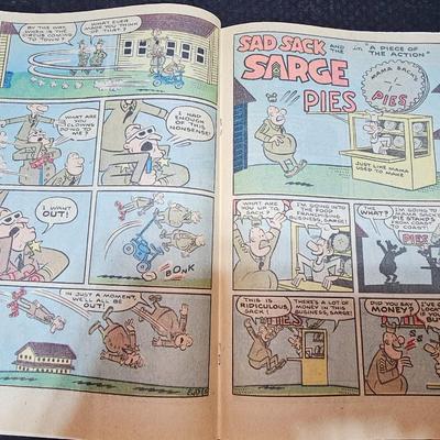 Vintage comic books - Mad - Sad Sack Sarge - Army and War Rock - Baby Snoots - Lost in Space