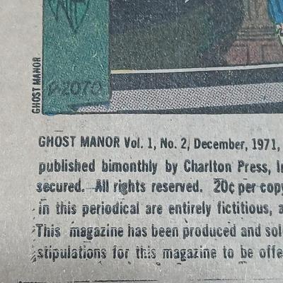 Vintage comic books - Ghosts- Phantom - Ghost Manor - all Charlton Comics