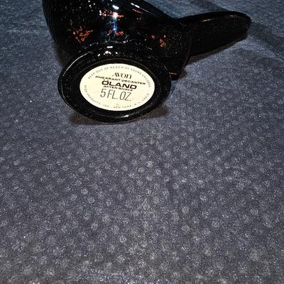 Vintage beer stein with deer - pewter lid - Avon glass pheasant - and an Eagle figure "Pride of America"