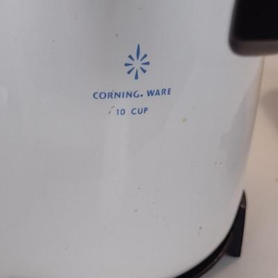 Vintage Corning Ware 10 Cup Coffee Percolator with Stand