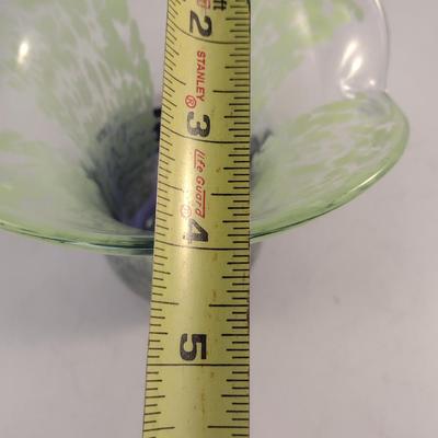 Art Glass Vase- Approx 7 3/4" Tall