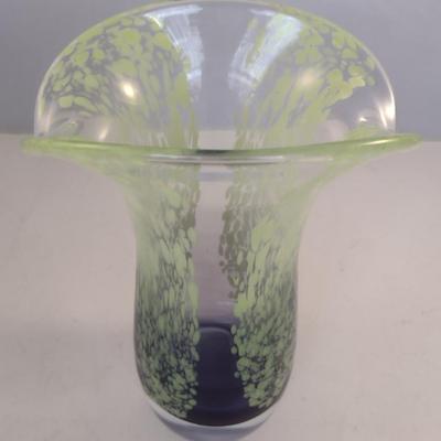 Art Glass Vase- Approx 7 3/4" Tall