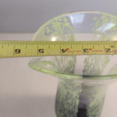 Art Glass Vase- Approx 7 3/4" Tall