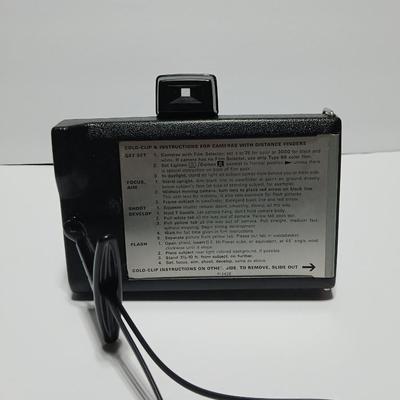 Vintage Polaroid Land Camera Super Color Pack 1973 with some accessories and case