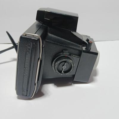 Vintage Polaroid Land Camera Super Color Pack 1973 with some accessories and case