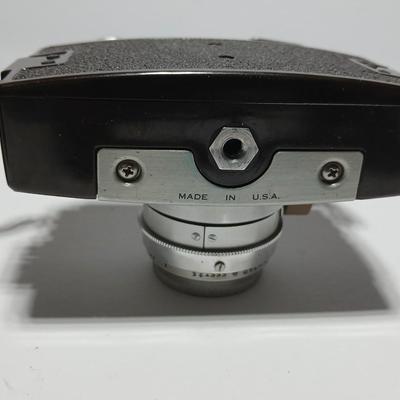 Vintage Argus C-Twenty 35mm camera with case and some film and flash extension