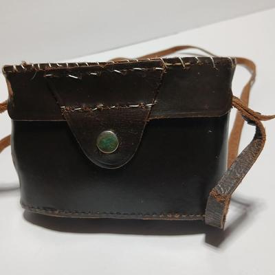 Vintage Argus C-Twenty 35mm camera with case and some film and flash extension