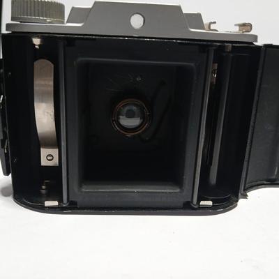 Vintage film camera 1940's Ansco Flash Clipper Camera with case