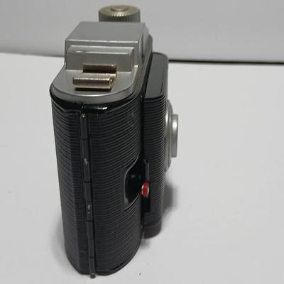 Vintage film camera 1940's Ansco Flash Clipper Camera with case