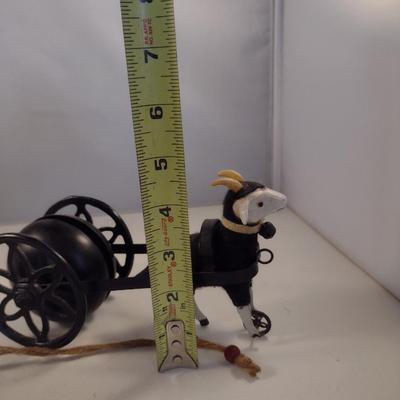 Three Small Primitive Style Pull Toys