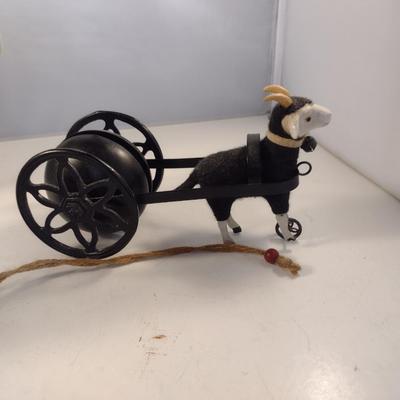 Three Small Primitive Style Pull Toys