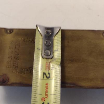 Vintage Frary's Spring Balance Brass Scale- 40 Pound Capacity