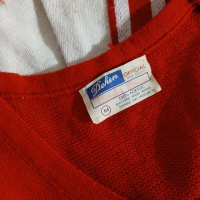 Vintage 1980's Eaton, Colorado High School Cheer outfits - skirts - shirts - pompoms - and more